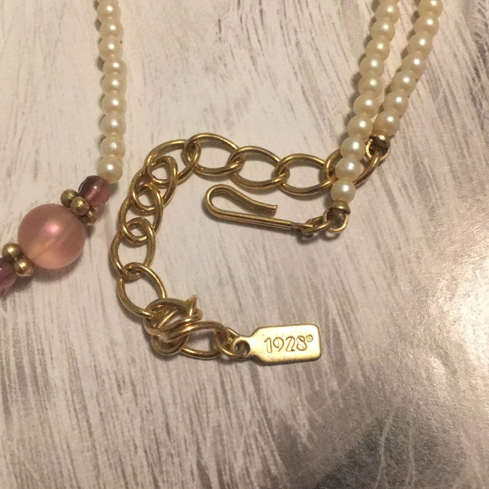 Vintage 1928 pearl necklace/ choker - Picture 4 of 6
